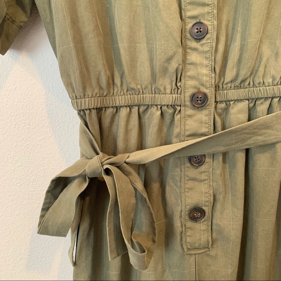 Madewell Short-Sleeve Belted Jumpsuit - Picture 6 of 10